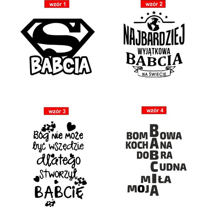 Breloczek Prezent dla Babci z Grawerem